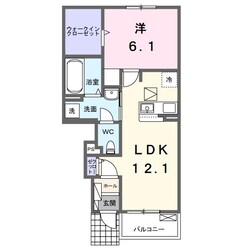 プラーンドルXVIIの物件間取画像